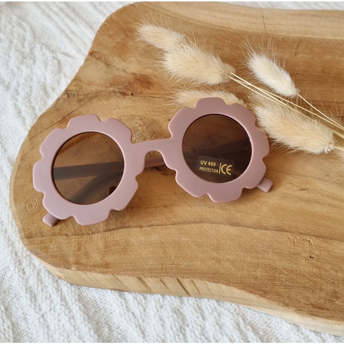 baby en kinderzonnebril roze oudroze