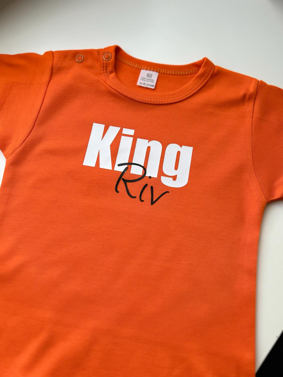 Oranje shirt Koningsdag