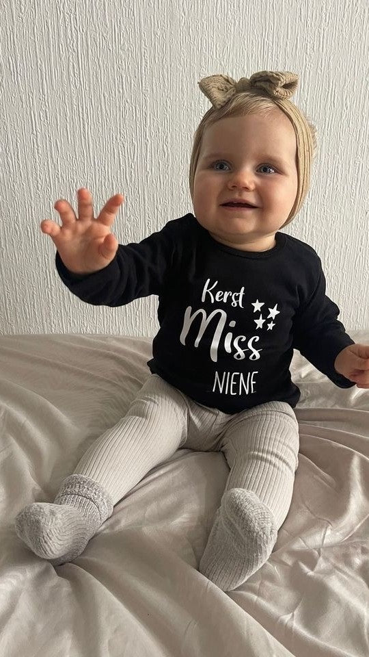 shirtje voor kerst, kerstshirt met naam, kerstmiss