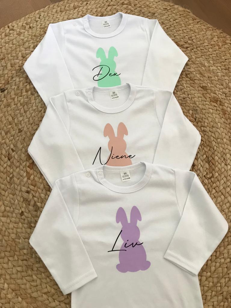 Shirt Pasen - Paashaas met naam