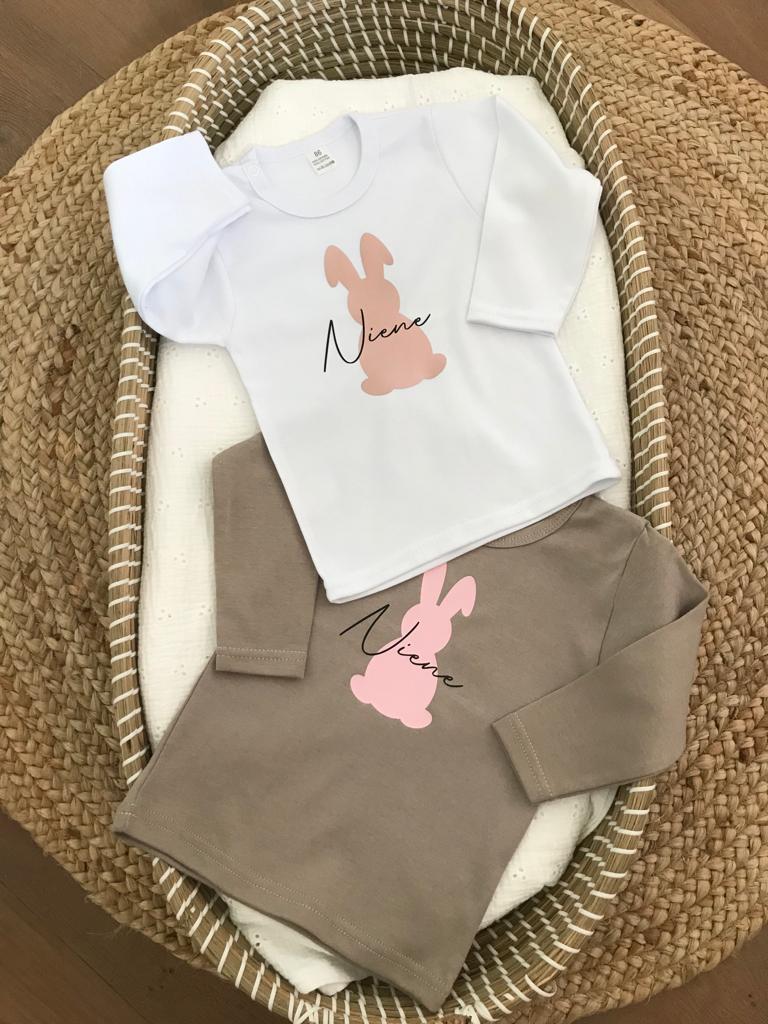 Shirtjes Pasen, Paashaas met naam