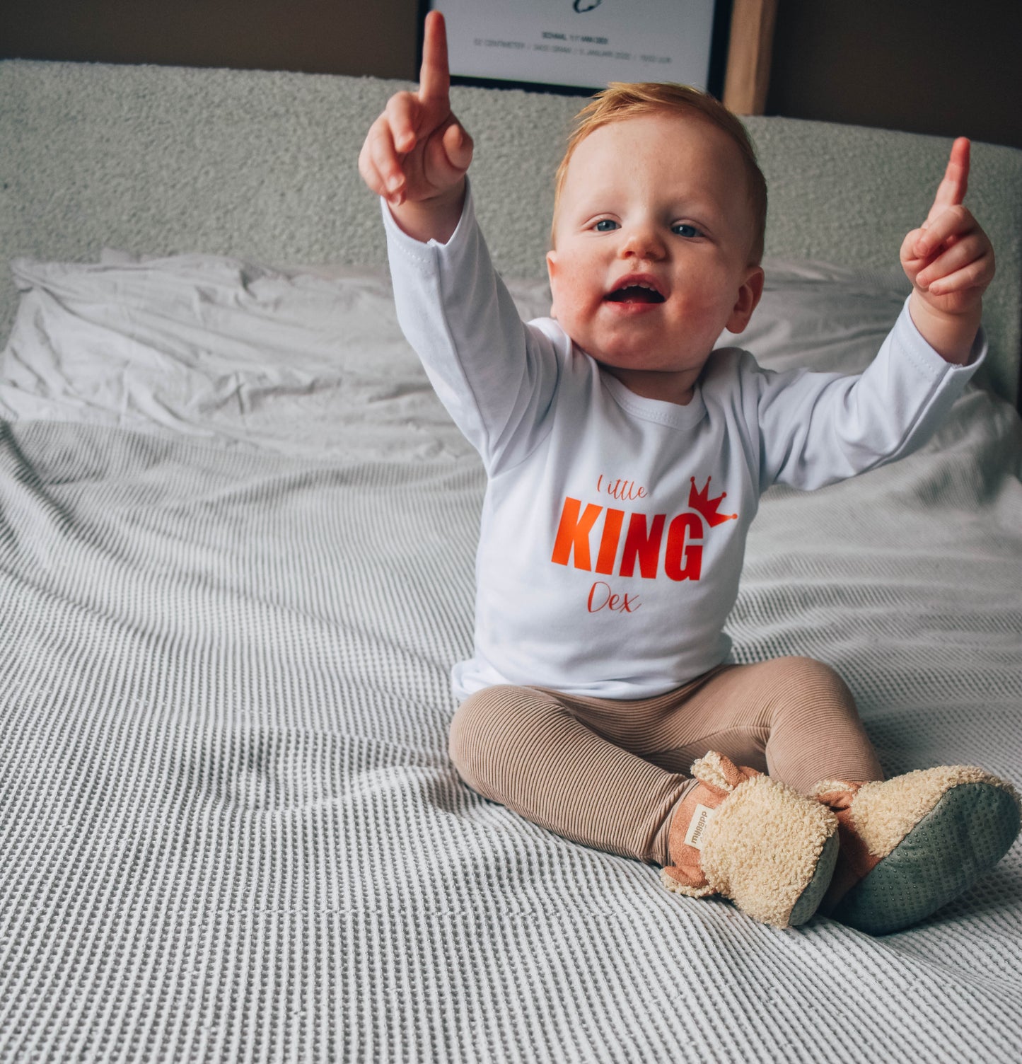 Shirt Koningsdag Little King met naam
