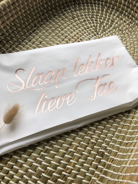 Ledikantlaken slaap lekker lieve