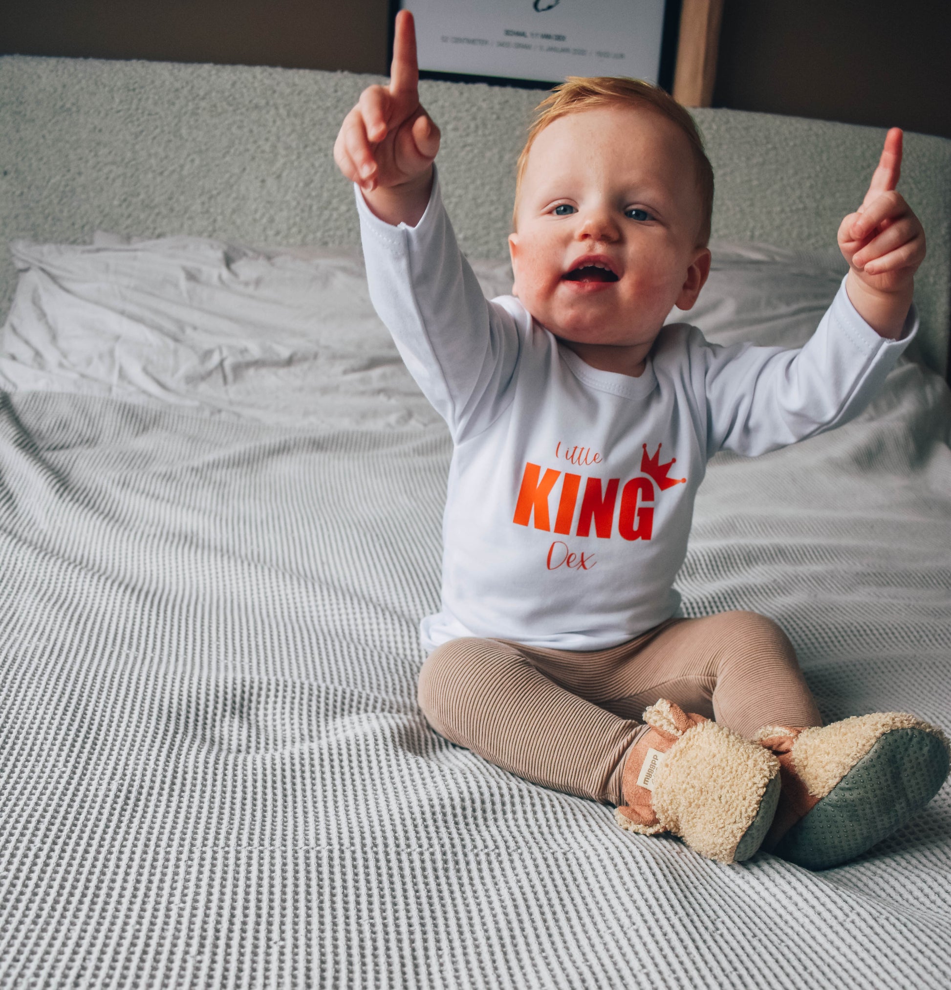 Shirt Koningsdag Little King met naam 