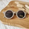 baby en kinderzonnebril rond taupe kleur