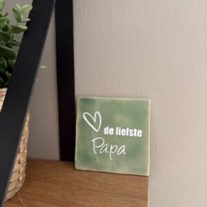 Tegeltje de liefste papa