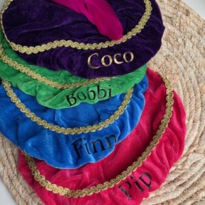Pietenmuts met naam meerdere kleuren