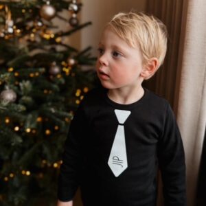 Shirt kerst met stropdas