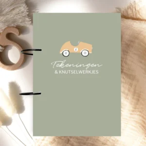 Bewaarbundel tekeningen en knutselwerkjes