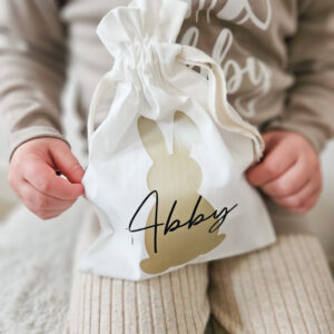 Paaseieren zakje met naam