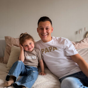 shirt papa en mini